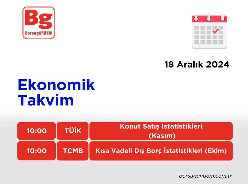 Ekonomi Takvimi 18122024