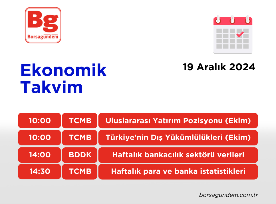 Ekonomi Takvimi 19122024