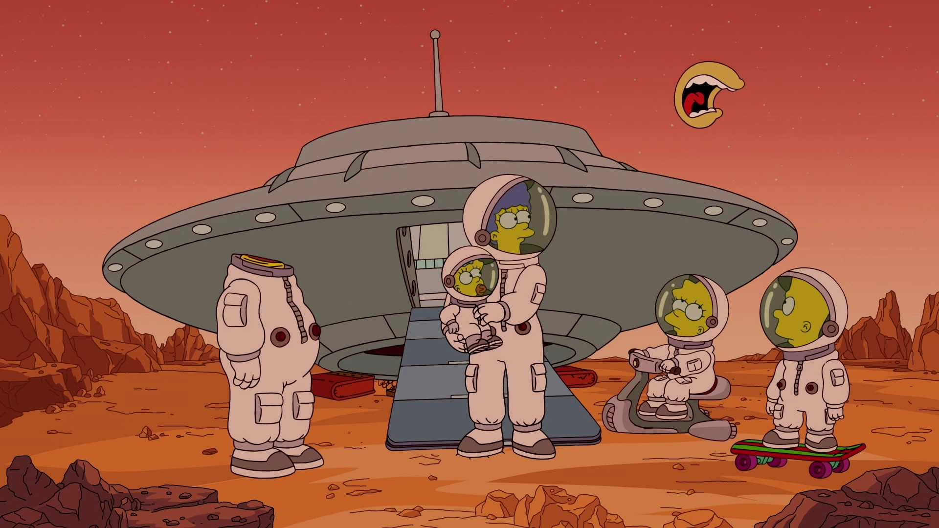 Mars Couch Gag