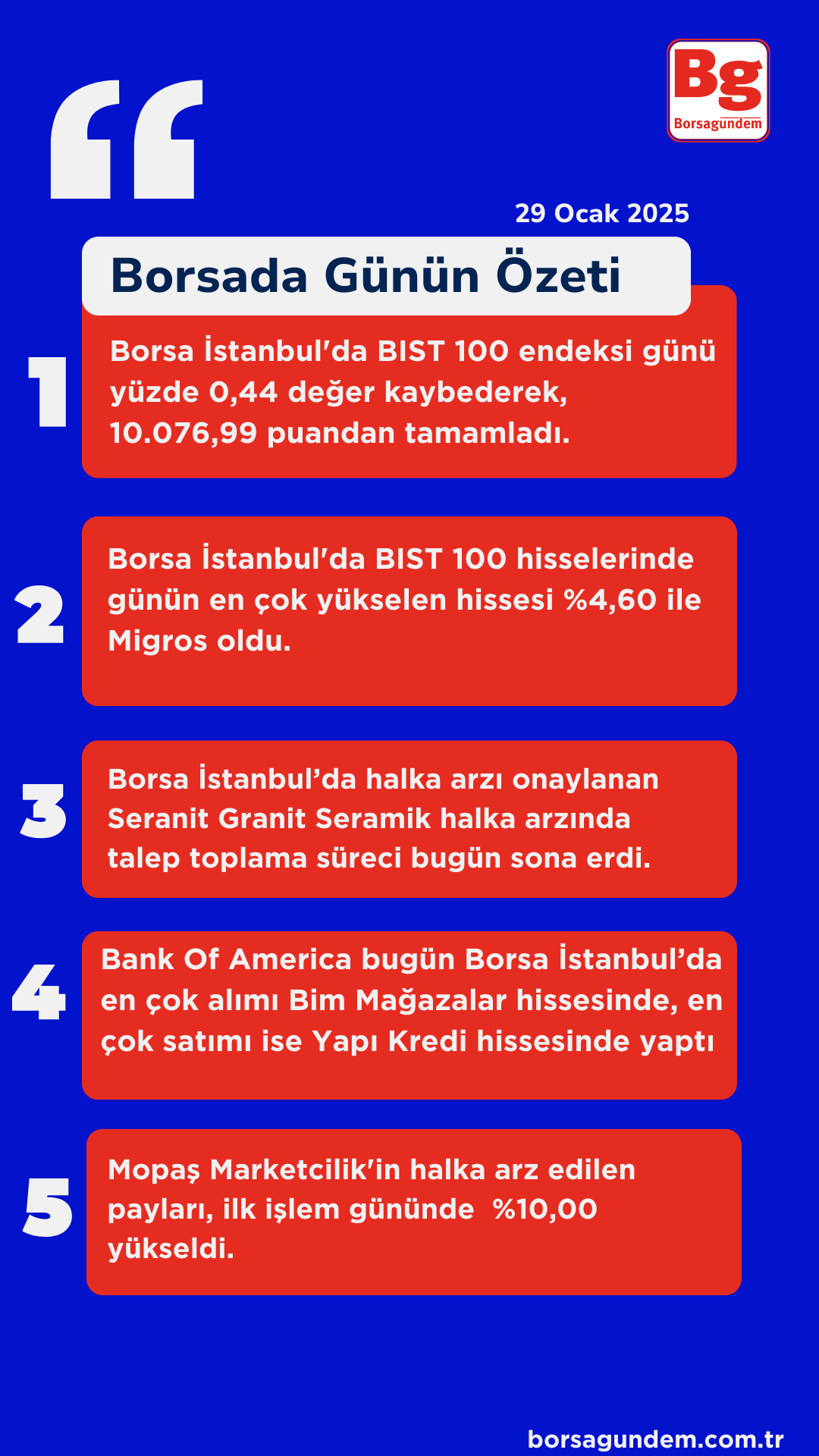 Borsada Günün Özeti̇ (3)