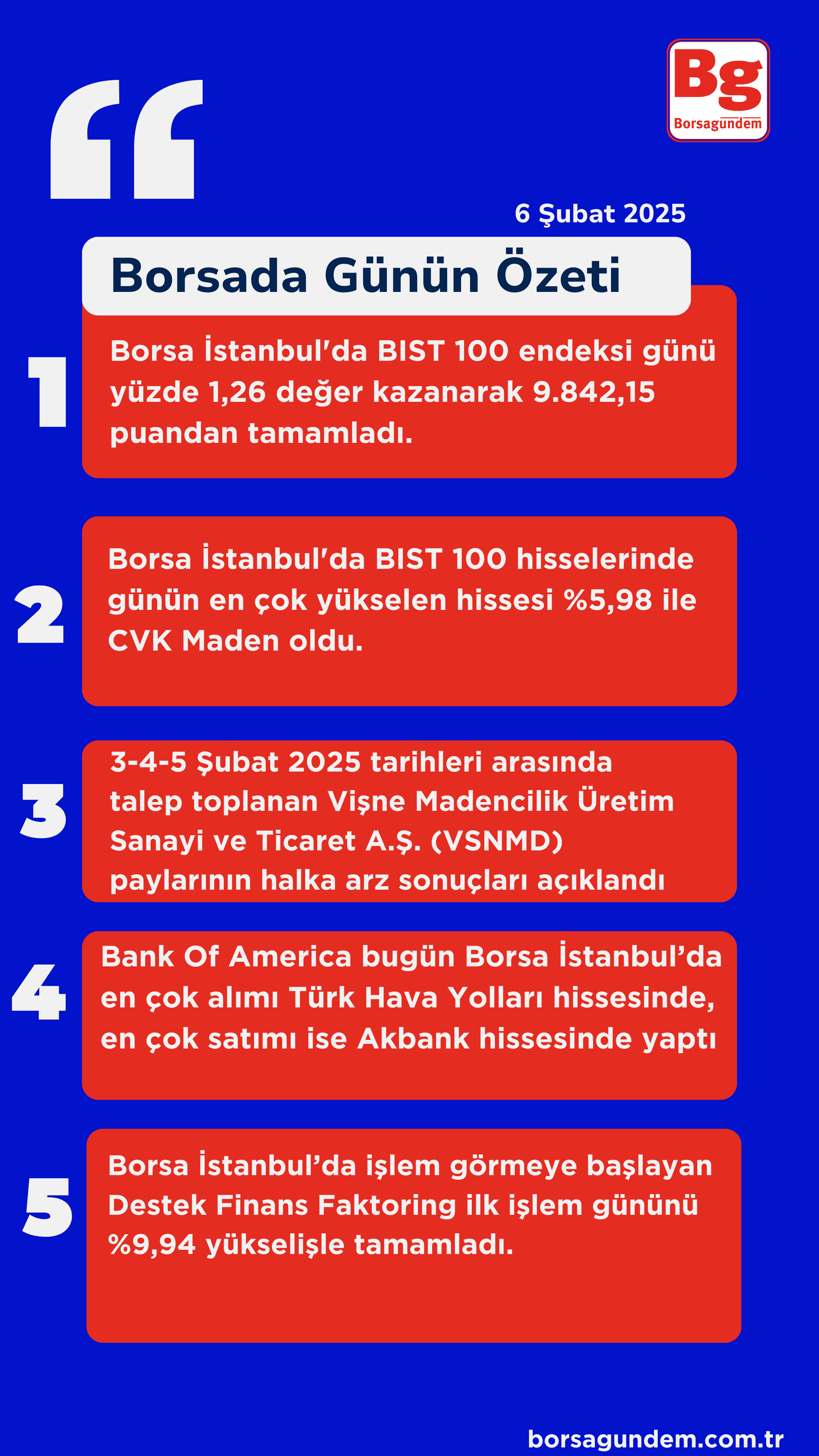 Borsada Günün Özeti̇ (8)