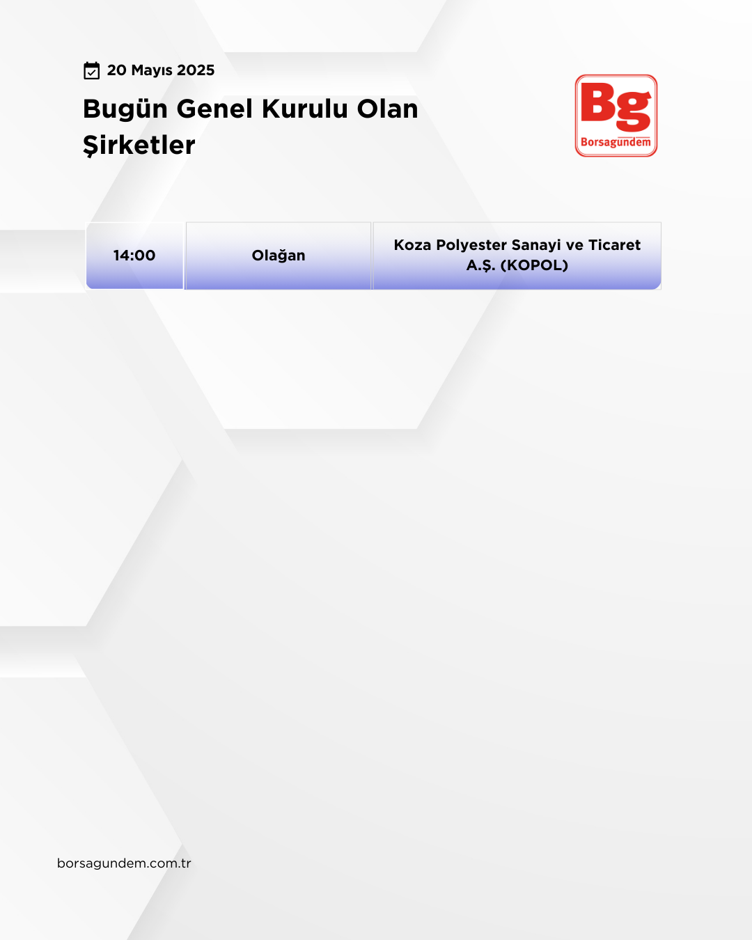 Genel Kurul 20052025
