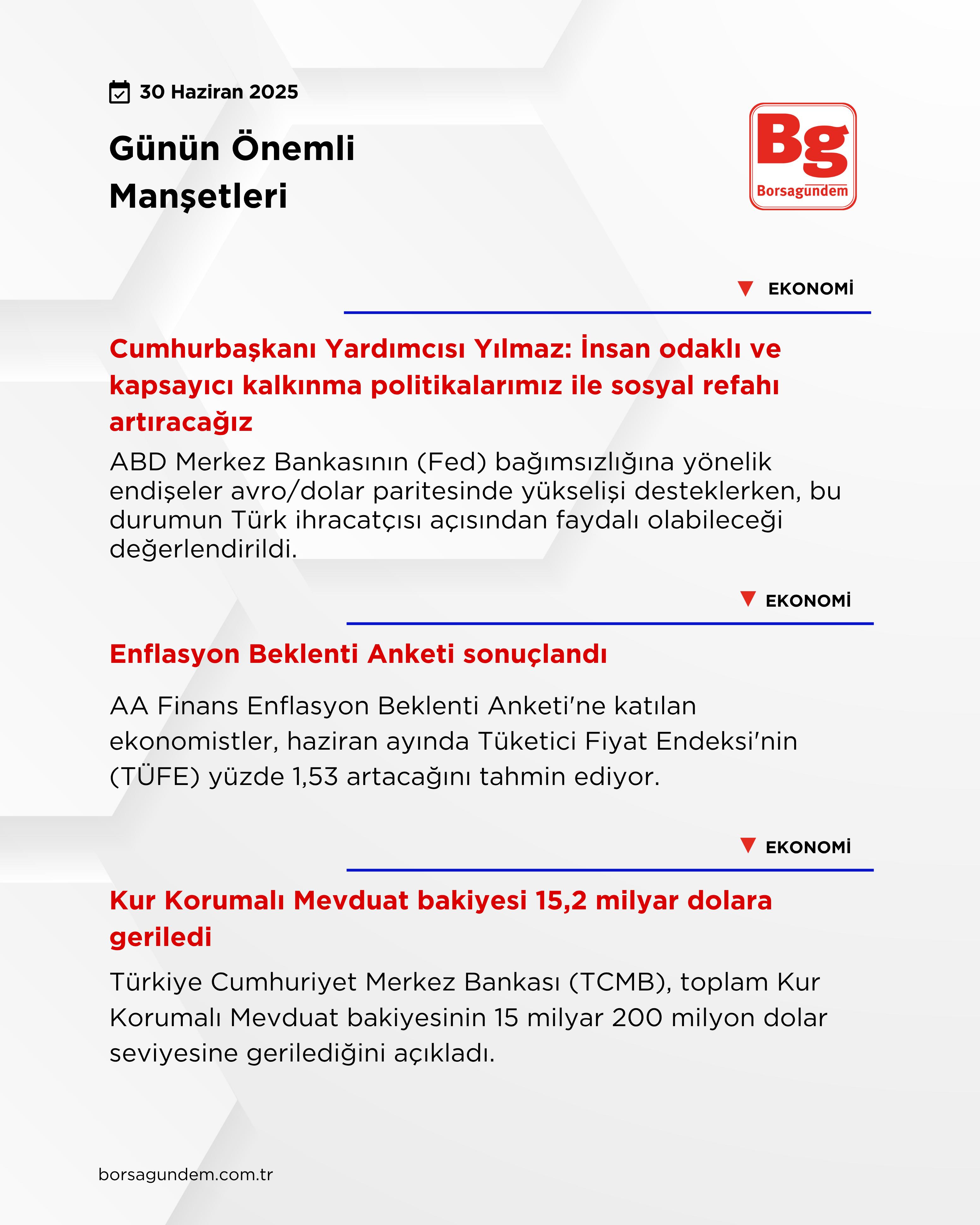 Günün Önemli̇ Manşetleri̇ (1)-22