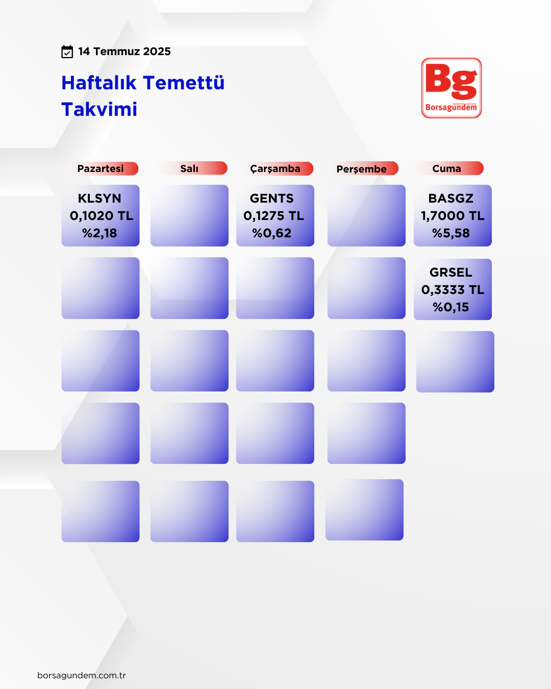 Temettü Tablo