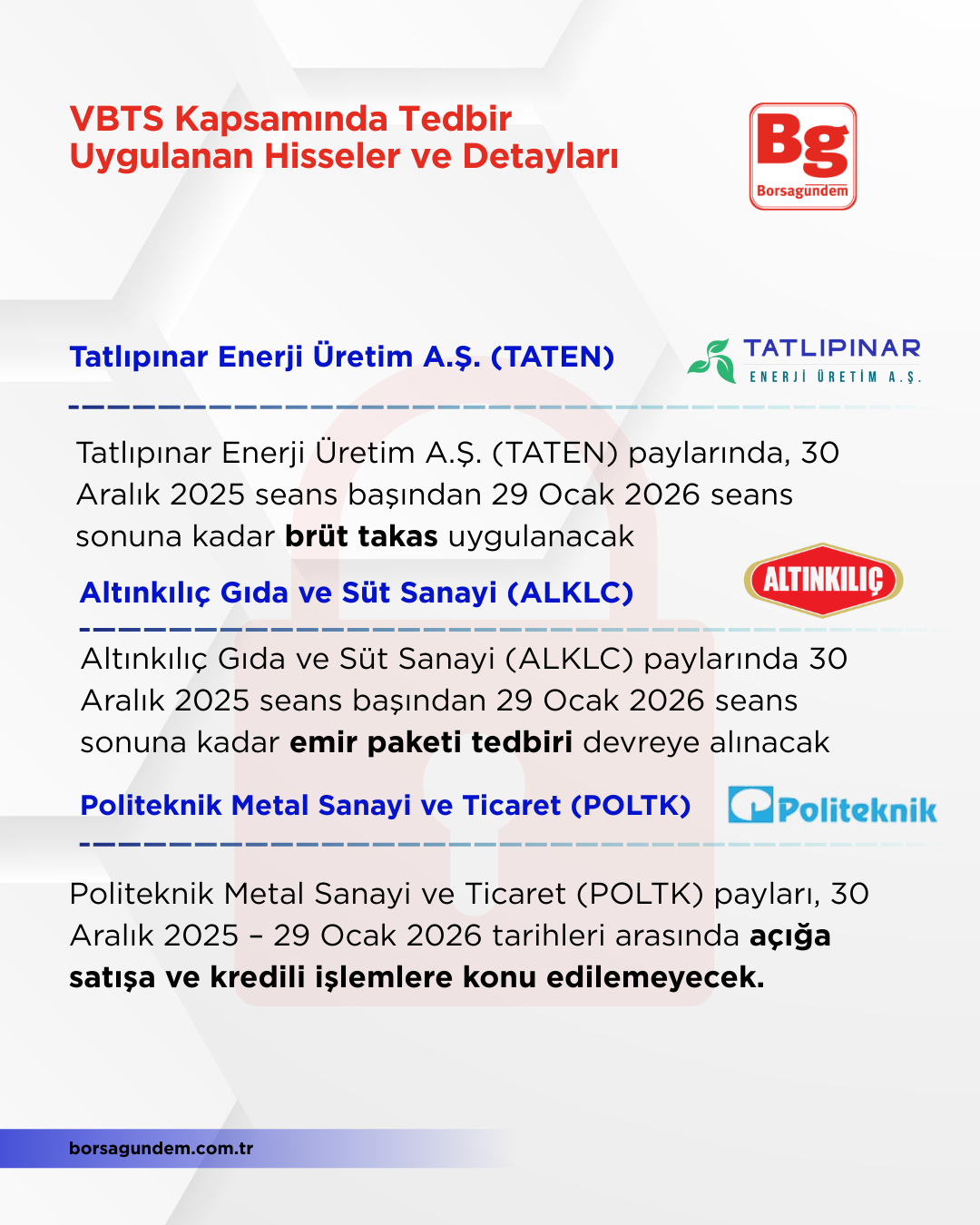 Tedbir Borsa (2)