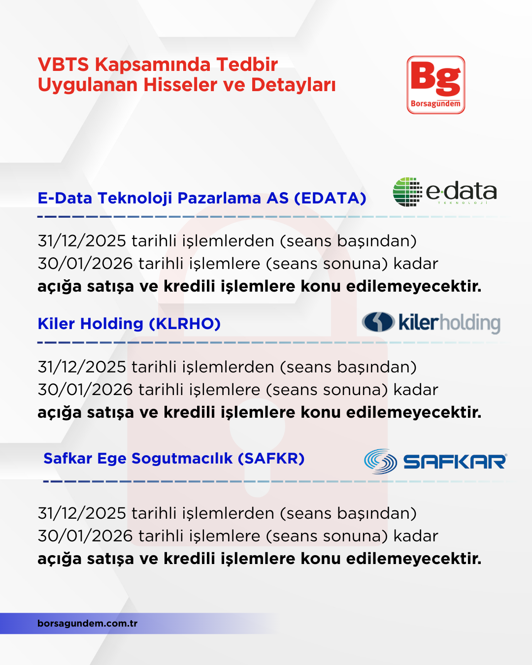 Tedbir Borsa (3)