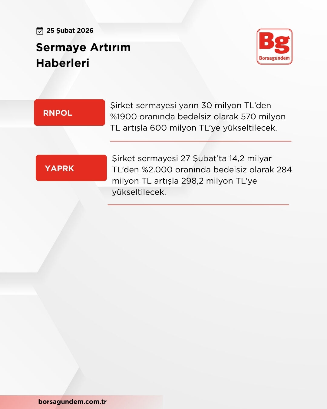 Sermaye Artırım (2)