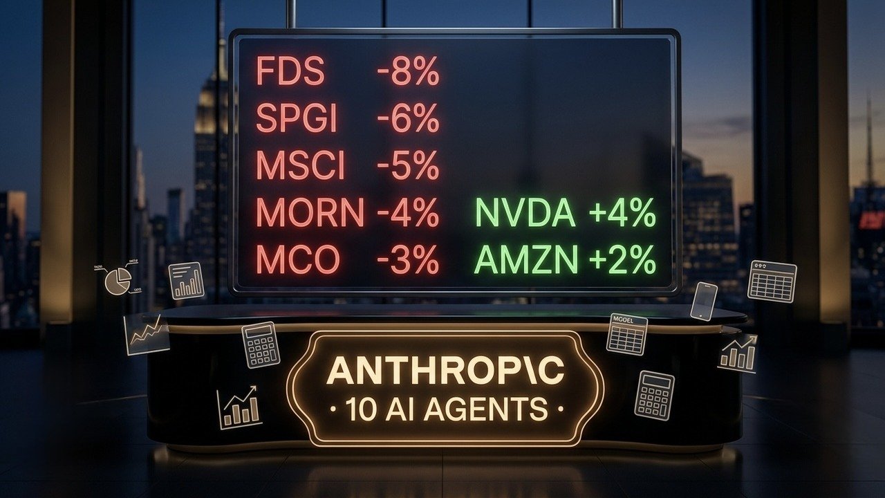 Wall Street Hisselerinde AI Şoku: FDS, SPGI Düşüşte
