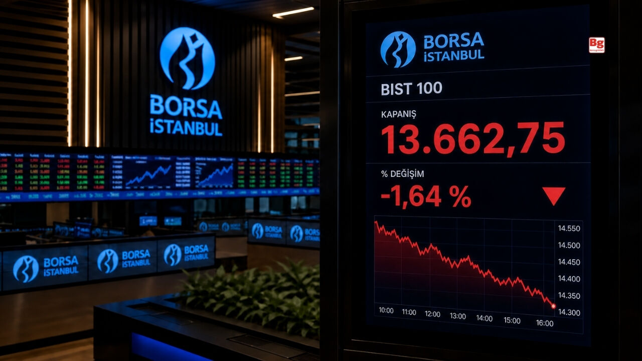 Borsa İstanbul haftanın son işlem gününü düşüşle tamamladı