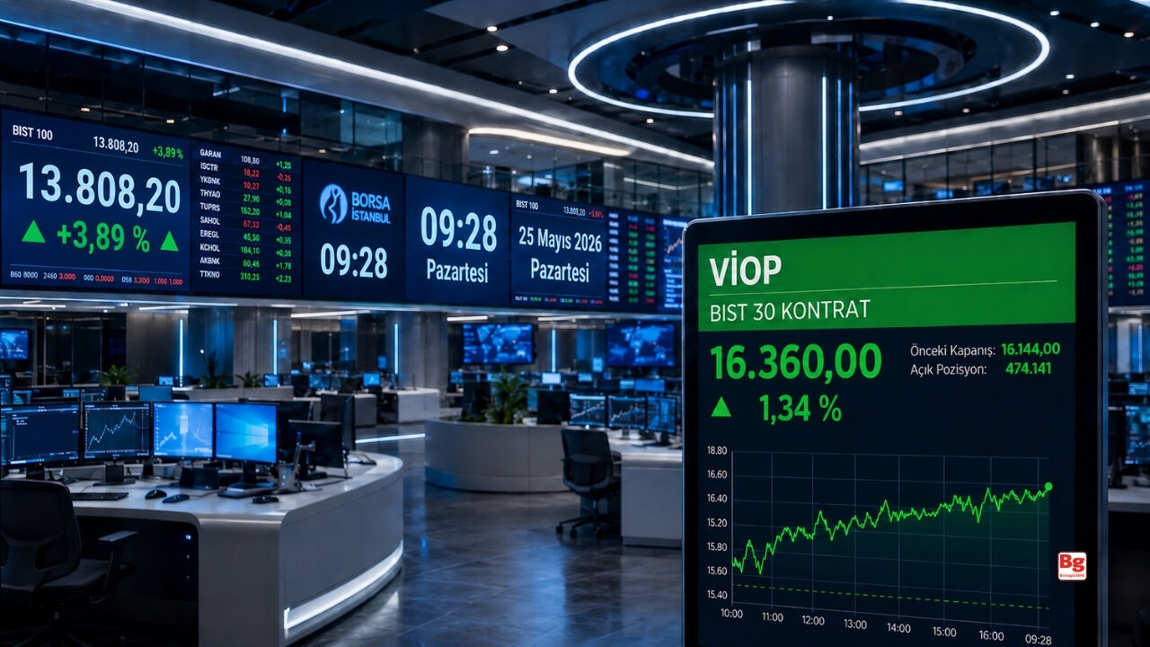 VİOP haftaya yükselişle başladı