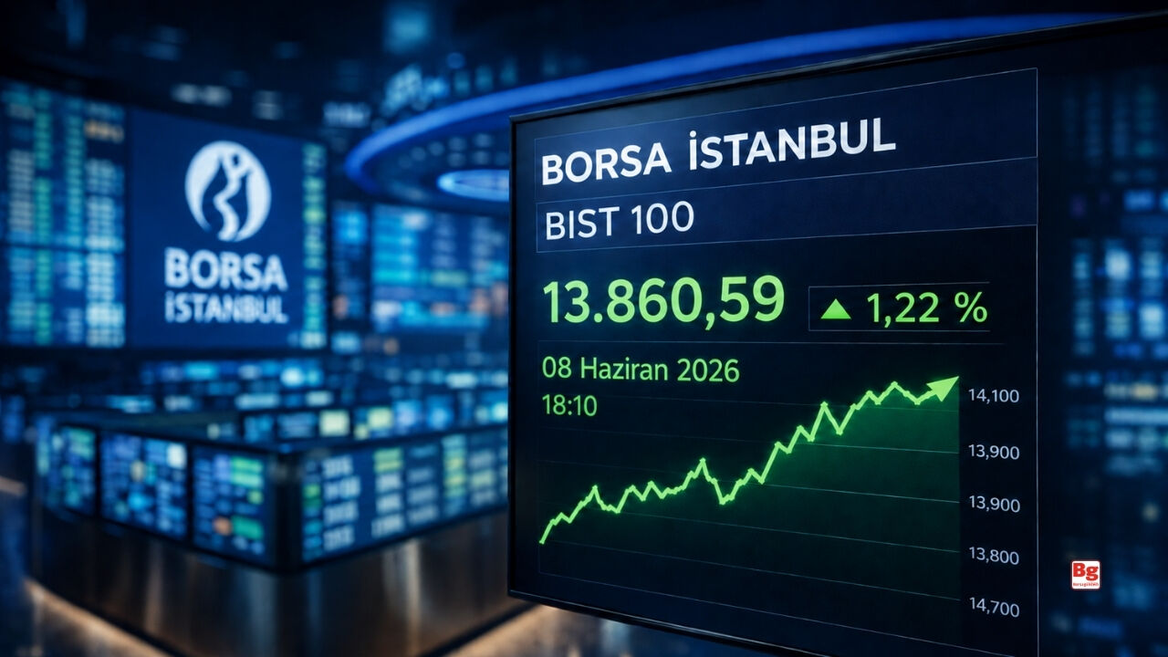 Borsa İstanbul ve VİOP haftanın ilk işlem gününü yükselişle tamamladı