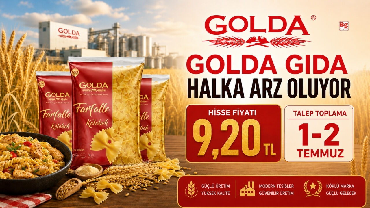 Golda Gıda halka arzında bugün son gün
