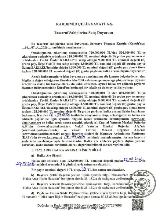 Kardemir Çelik