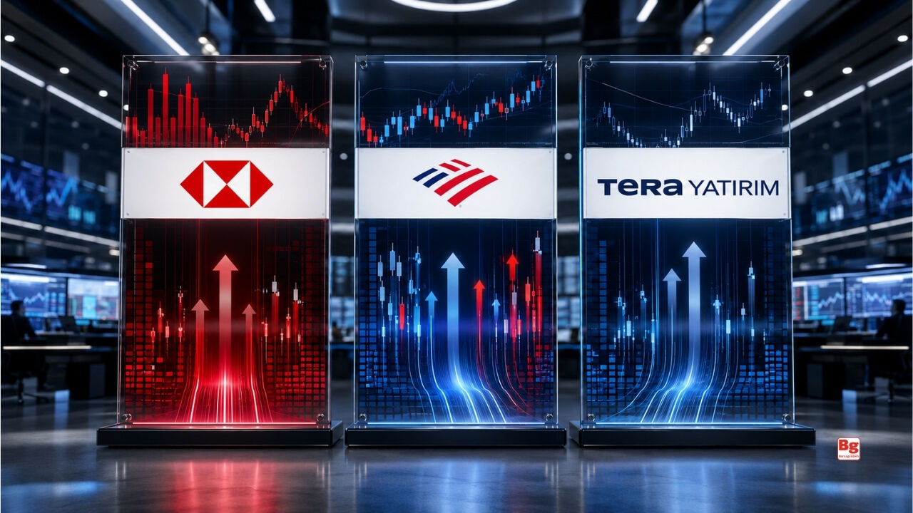 Haziran ayında Tera Yatırım, BofA ve HSBC’nin en çok işlem yaptığı hisseler