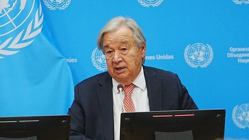 Guterres: "İki devletli çözüme verilen destek sözlerin ötesine geçmelidir"