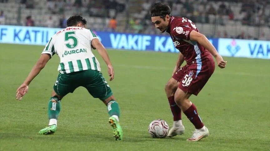 Trabzonspor, deplasmanda Konyaspor'a 1-0 mağlup oldu!
