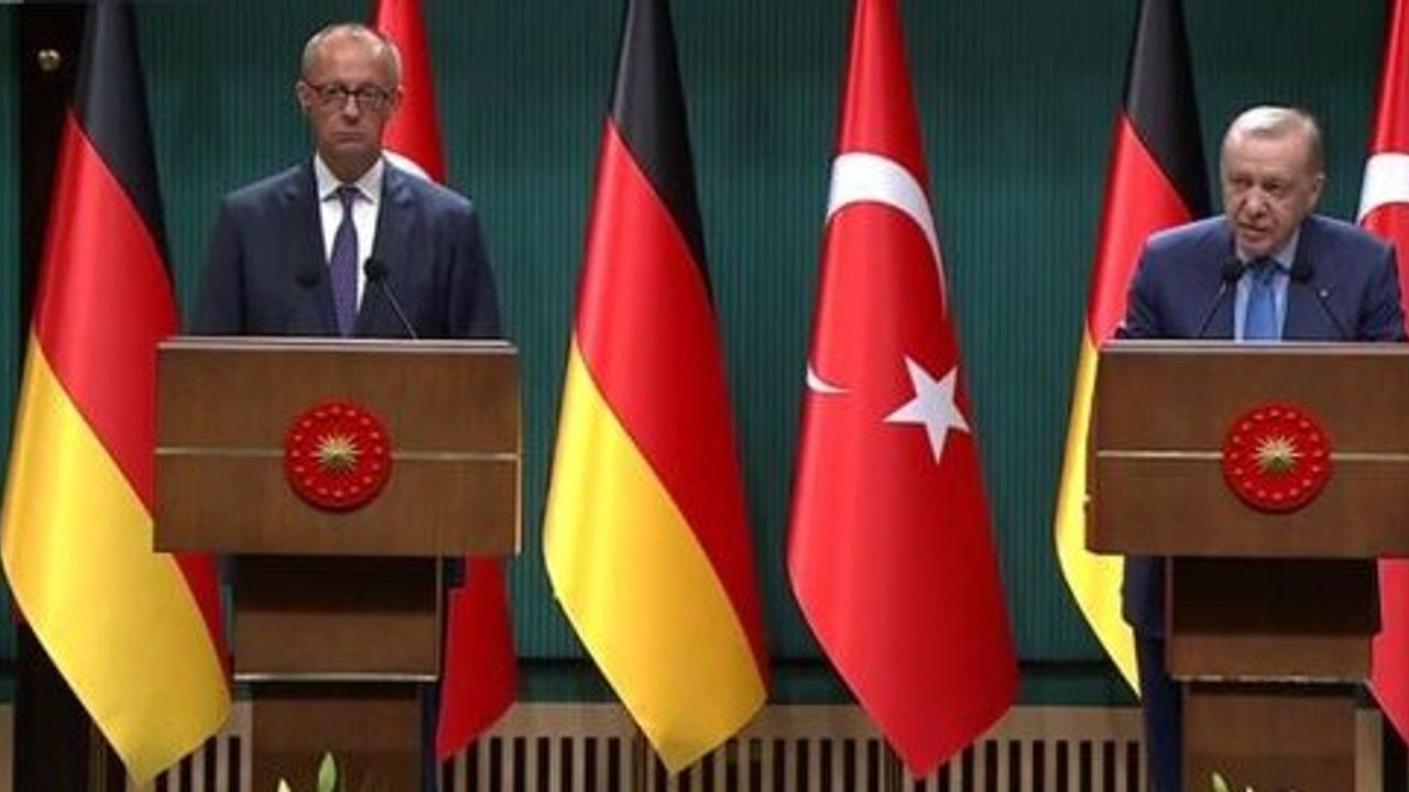 Erdoğan: Almanya ile ticaret hacmini 60 milyar dolara çıkarmayı hedefliyoruz