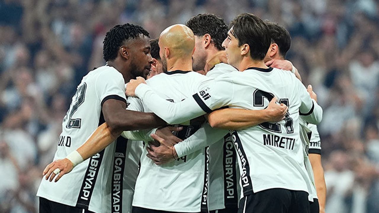 Beşiktaş, ligde ikinci sıraya yükseldi!