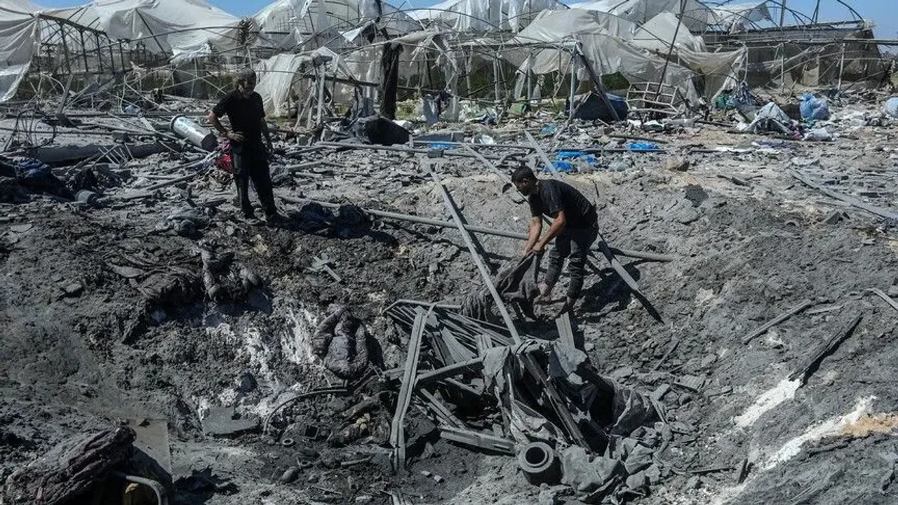 Birleşmiş Milletler, Gazze'deki deposunun İsrail hava saldırılarında hasar gördüğünü açıkladı!