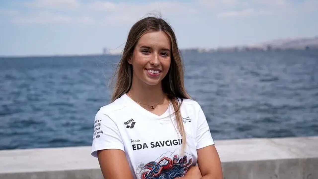 Savcıgil, Catalina Kanalı'nı çifte rekorla geçti!