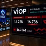 VİOP’ta endeks kontratı güne düşüşle başladı