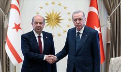 Erdoğan, KKTC Cumhurbaşkanı Tatar ile görüştü