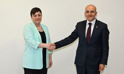 Bakan Şimşek, Kuzey Makedonya Maliye Bakanı ile görüştü