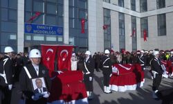 Aziz şehitlerimiz için veda töreni