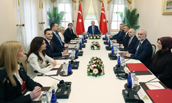 Cumhurbaşkanı Erdoğan, Balkan Barış Platformu'nun temsilcilerini kabul etti