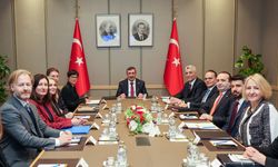 Cumhurbaşkanı Yardımcısı Yılmaz, Avrupa Komisyonu Heyetiyle Görüştü