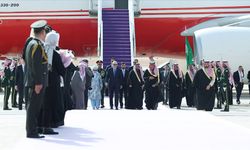 Cumhurbaşkanı Erdoğan, Suudi Arabistan'ın başkenti Riyad'a geldi