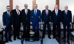 Hakan Fidan, Gazze Yönetimi Ulusal Komitesi Başkanı Şaas ile görüştü