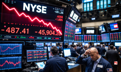 New York borsası Orta Doğu gerilimiyle düşüşle açıldı