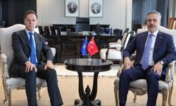 Hakan Fidan, NATO Genel Sekreteri Rutte ile bir araya geldi