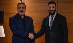 Hakan Fidan, Suriye Cumhurbaşkanı Şara ile bir araya geldi