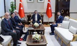 Cevdet Yılmaz, İsviçre'nin Ankara Büyükelçisi Scheurer'i kabul etti