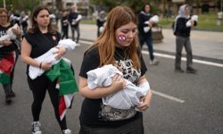 Avrupa'nın birçok kentinden Filistin'e destek gösterileri!