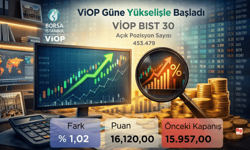 VİOP'ta endeks kontratı güne yükselişle başladı