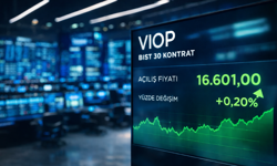 VİOP'ta endeks kontratı güne yükselişle başladı