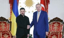 Cumhurbaşkanı Erdoğan, Zelenskiy ile bir araya geldi