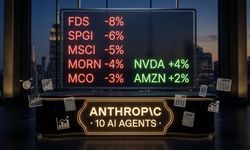 Wall Street Hisselerinde AI Şoku: FDS, SPGI Düşüşte