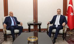 Hakan Fidan, Fetih Genel Sekreteri Rajub ile Ankara'da görüştü