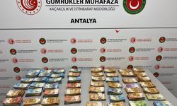 Antalya Havalimanı'nda 381 bin avroluk kaçakçılık girişimi