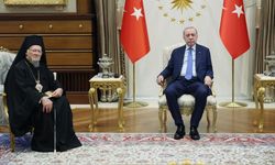 Erdoğan, Fener Rum Patriği Bartholomeos ile görüştü