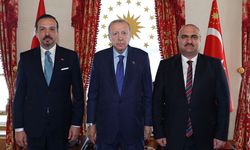 Erdoğan, Kerkük Valisi Mehmet Seman Ağa'yı kabul etti