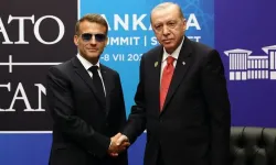 Erdoğan ile Fransa Cumhurbaşkanı Macron ile bir araya geldi