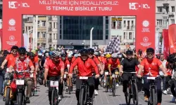 İstanbul'da "15 Temmuz" Bisiklet Turu organizasyonu düzenlendi