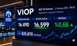 VİOP’ta endeks kontratı güne yükselişle başladı