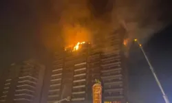 Diyarbakır'da plazada meydana gelen yangın söndürüldü