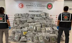 Hamzabeyli Sınır Kapısı'nda bir tırda yaklaşık 288 kilogram yasaklı madde tespit edildi!